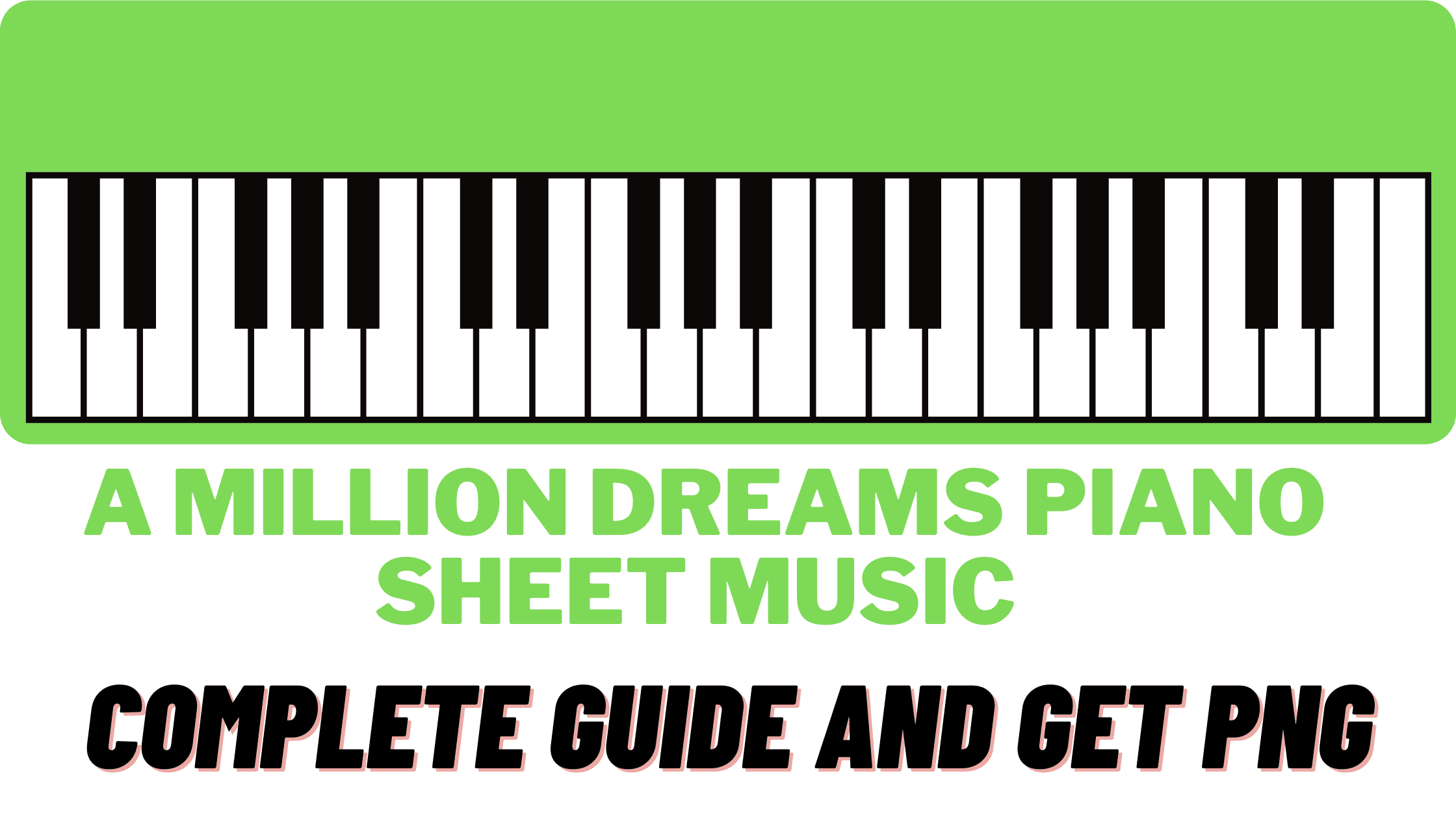 Piano Music Sheet